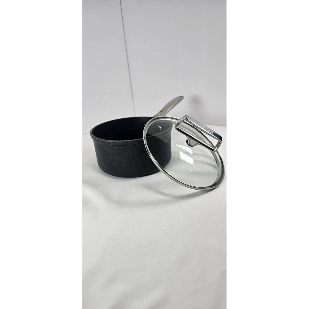 Cristel France 16cm Saucepan w/ Lid Nonstick Induction 1.6 Qt Cookware